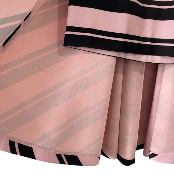 Halston Heritage Women's Hi-lo Printed Structured Skirt sz 2 - Picture 6 of 14